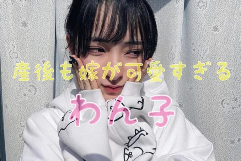 わん子(産後も嫁が可愛すぎる)の年齢・本名・身長は？子供の顔や人数は？ こっしーぶろぐ